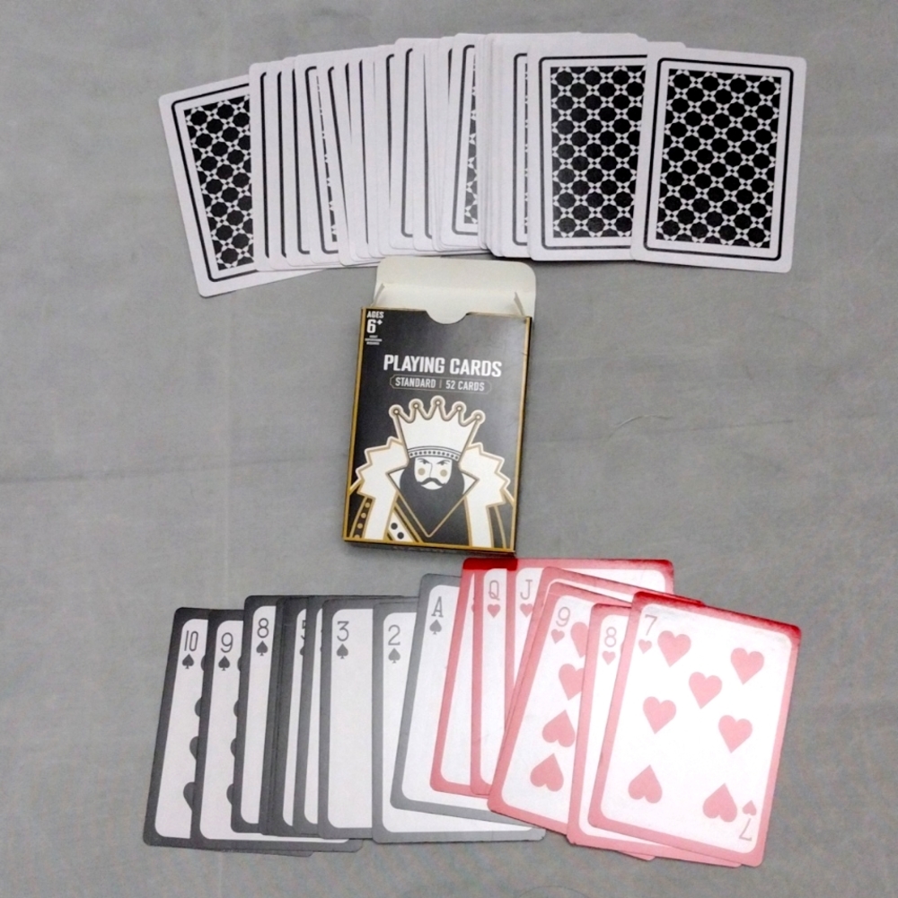 Rare Black King vintage collectors playing cards